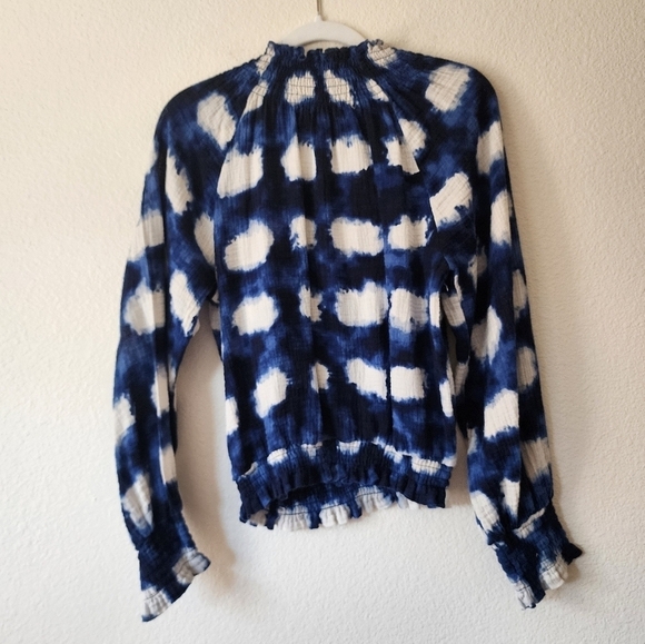 Anthropologie Porridge Tie Dye Blouse S - Picture 4 of 5